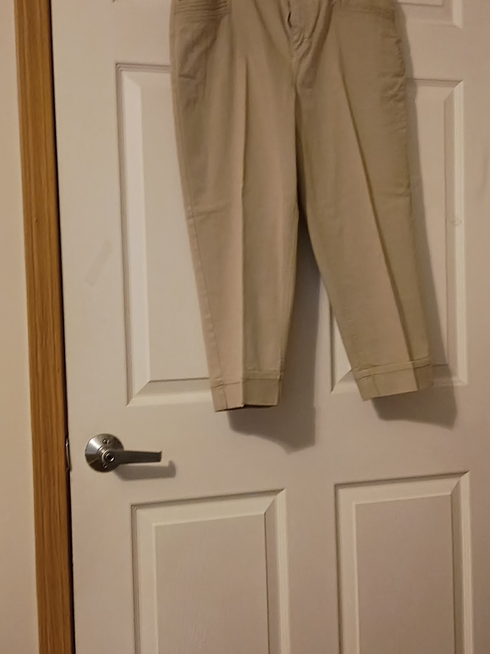 Liz Clariborne Khaki Crop Pants